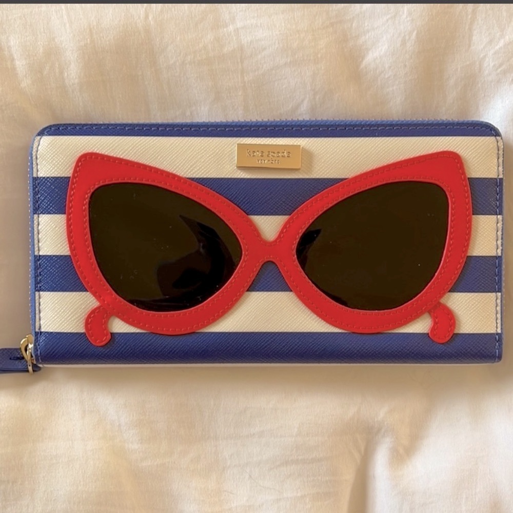 Kate Spade || Sunglasses ‘Make a Splash’ Neda Wallet || Like New